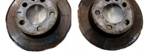 Volkswagen Polo V 6R Rear brake disc