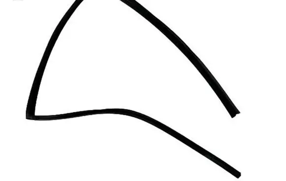 Toyota Corolla E210 E21 Rubber seal rear door window/glass 