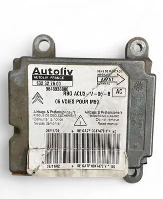 Airbag control unit/module