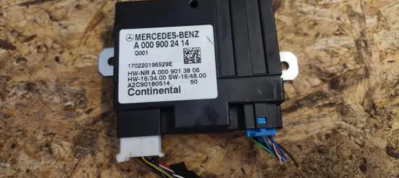 Mercedes-Benz GLC C253 Fuel injection pump control unit/module A0009002414 170220196529E A0009013806