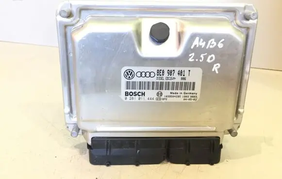 Audi A4 S4 B6 8E 8H Engine control unit/module 8E0907401T 0281011444