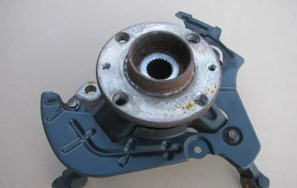 Fiat Panda III Front wheel hub spindle knuckle 51934077