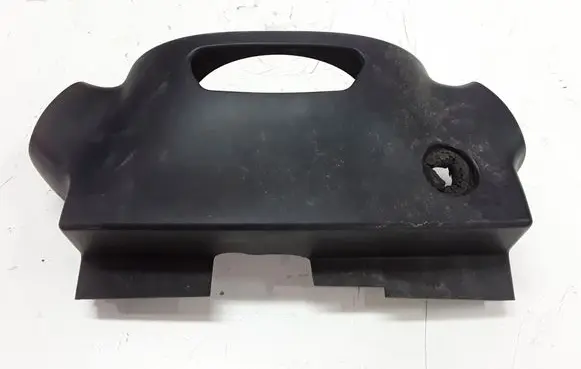 Steering wheel column trim