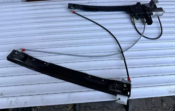 Jaguar XF X250 Front door window regulator with motor 8X23F23201AG