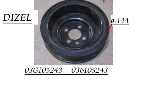 Crankshaft pulley