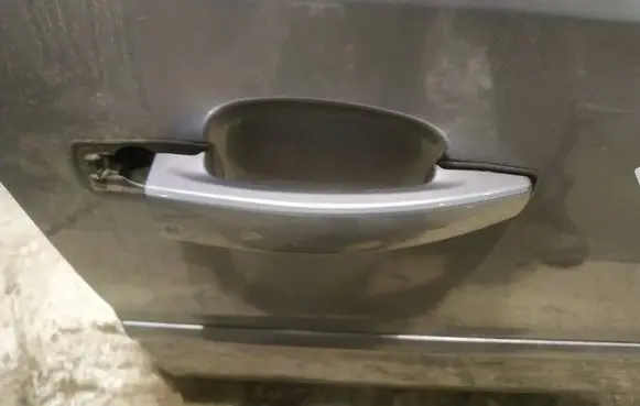 Opel Signum Front door exterior handle 