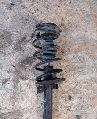 Renault Megane II Front shock absorber with coil spring