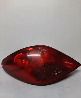 Peugeot 207 Rear/tail lights 9649886680