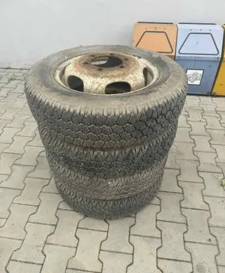 Mitsubishi Canter R16 steel rim 