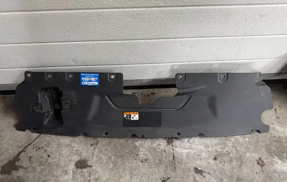 Ford S-MAX Engine bonnet/hood lock trim molding EM2BR16613AC