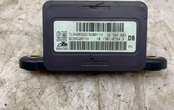 Opel Insignia A ESP acceleration yaw rate sensor 12784983