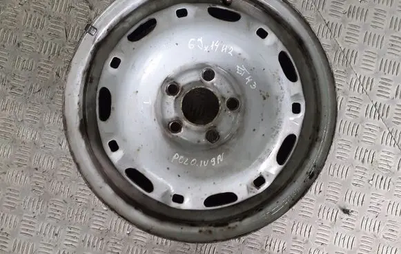 Volkswagen Polo IV 9N3 R14 steel rim 