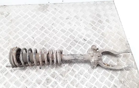 Front shock absorber with coil spring