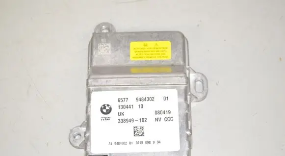 BMW i3 Airbag control unit/module 9484302 65779484302 65779495910