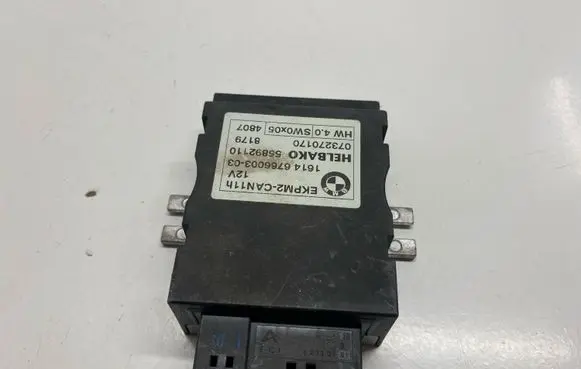 Fuel injection pump control unit/module