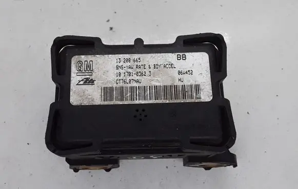 Opel Zafira B ESP acceleration yaw rate sensor 13208665 10170103623