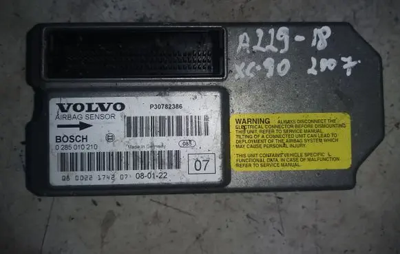 Volvo XC90 Airbag control unit/module p30782386