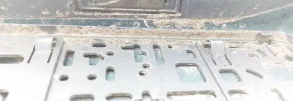 Peugeot 406 Number plate light