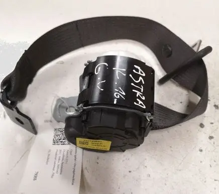 Opel Astra K Middle seatbelt (rear) 34174084C