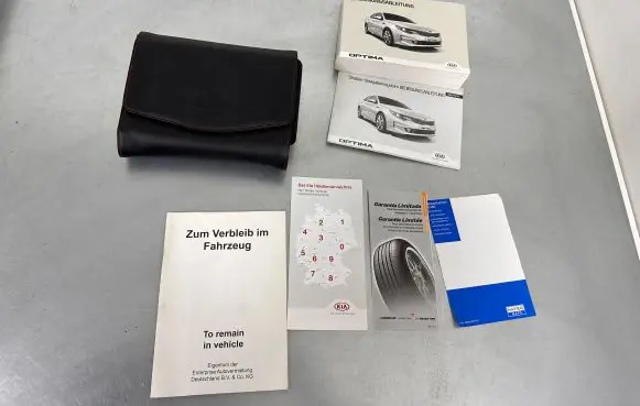 KIA Optima Owners service history hand book 