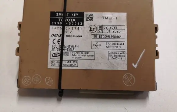 Lexus IS 220D-250-350 Keyless (KESSY) go control unit/module 8999053013 2325002741