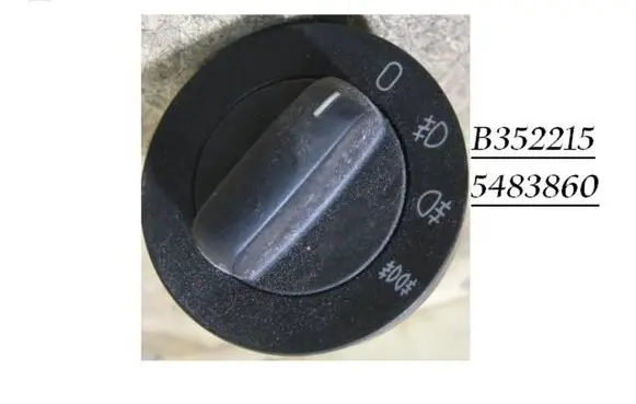 BMW 7 E38 Light switch B352215 5483860
