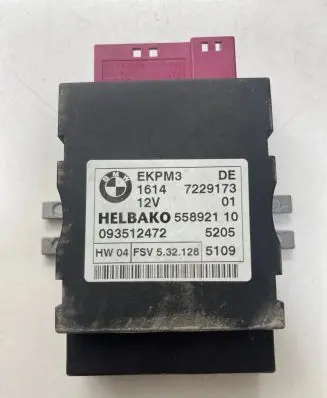 BMW X5 E70 Fuel injection pump control unit/module 7229173 093512472 55892110