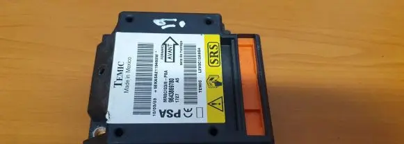 Peugeot 607 Airbag control unit/module 9643869780 mrsc
