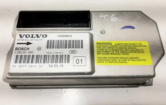 Volvo S60 Airbag control unit/module 0285001456 P30658912