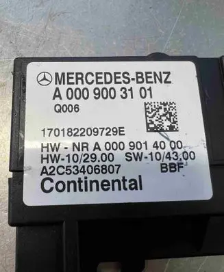 Mercedes-Benz Vito Viano W639 Fuel injection pump control unit/module A0009003101