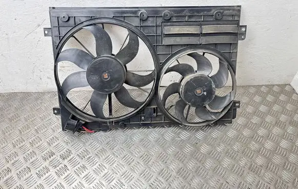 Volkswagen Tiguan Radiator cooling fan shroud 1K0121207BC