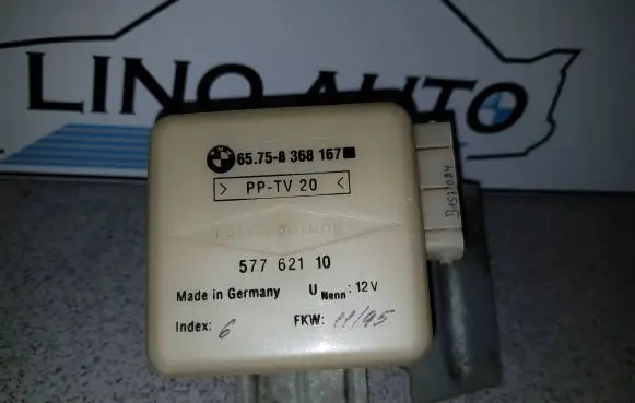 BMW 7 E38 Alarm control unit/module 65758368167 57762110
