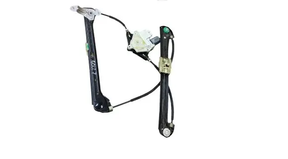 Front door window regulator with motor