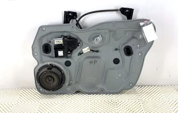 Volkswagen Caddy Front door window regulator with motor 1T0837756M
