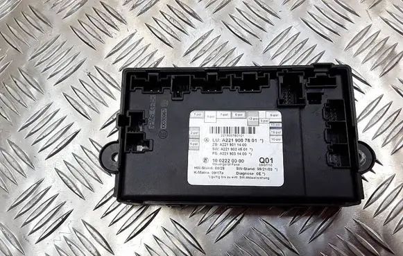 Mercedes-Benz S W221 Door control unit/module A2219011400 A2219007801