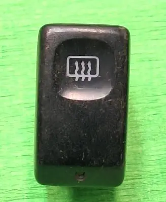 Volkswagen Golf II Windscreen/window heater switch 191959621 SWF500962
