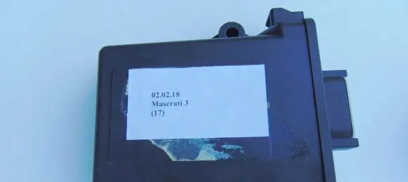 Maserati Ghibli Other control units/modules EEC-325X4