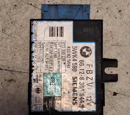 BMW 7 E38 Other control units/modules 661283619449 5WK4580 3392MH