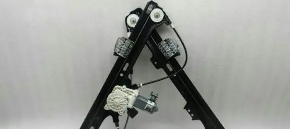 BMW 5 E60 E61 Front door window regulator with motor 7075668