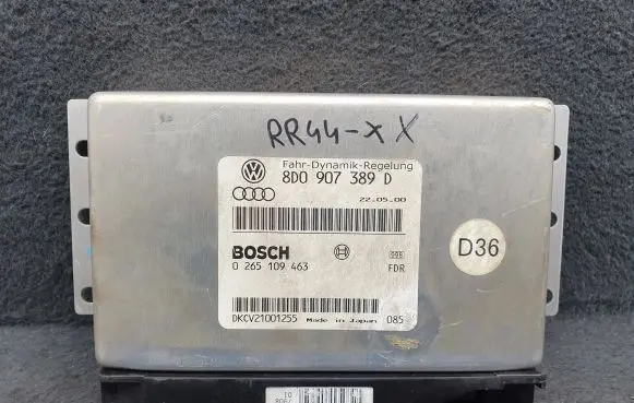Audi A4 S4 B5 8D ESP acceleration yaw rate sensor 8D0907389D 0265109463