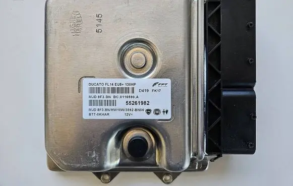 Fiat Ducato Engine control unit/module 55261982 MJD8F3BN