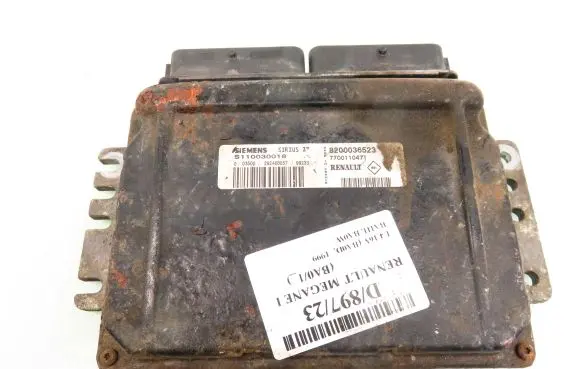 Renault Megane I Engine control unit/module 8200036523 S110030018 7700110471