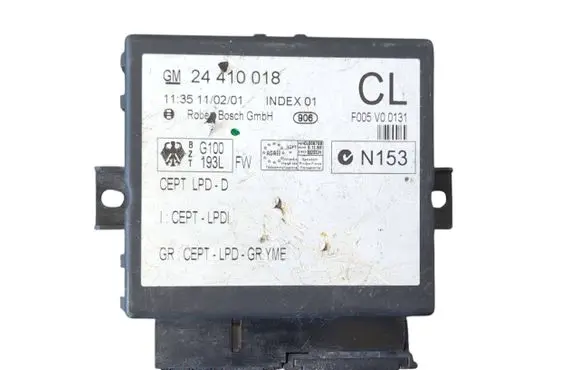 Opel Zafira A Comfort/convenience module 24410018 F005V00131 G100193L