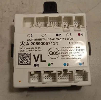 Mercedes-Benz C W205 Door control unit/module A2059005713 2841533111300