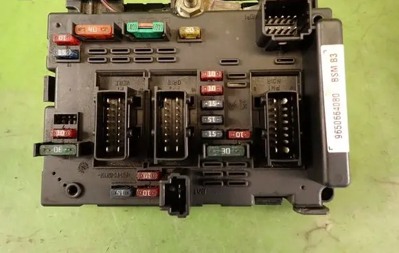 Peugeot 307 BSM Control unit 9650664080