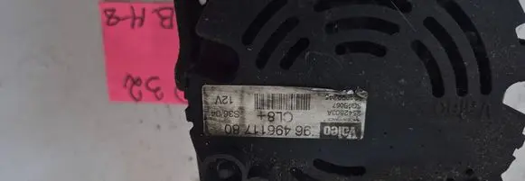 Peugeot 206 Generator/alternator 9649611780