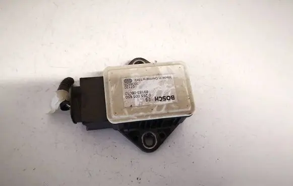 ESP acceleration yaw rate sensor