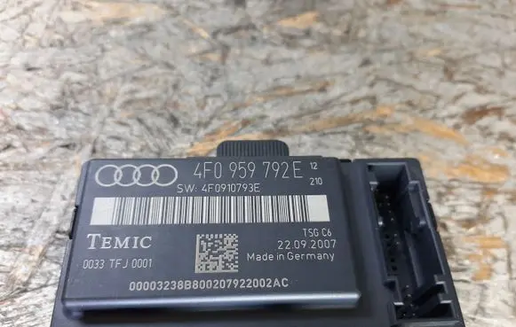 Audi A6 S6 C6 4F Door control unit/module 4F0959792E 4F0910793E