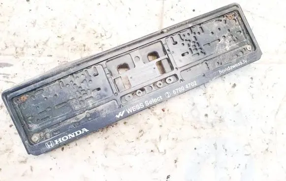 Honda Civic Number plate surrounds holder frame 71145snbg000 71145-snb-g000