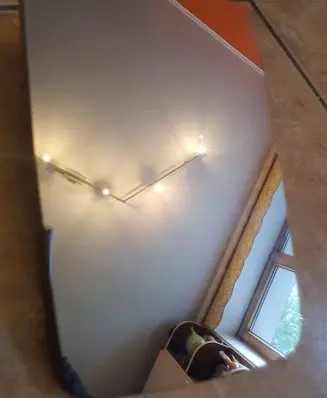 Ford Scorpio Wing mirror glass 37533unten Kdnr